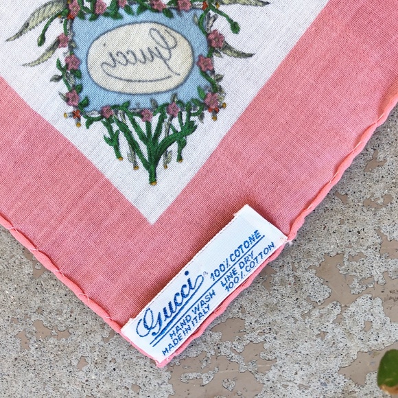 Gucci Vintage Handkerchief Square Scarf - Picture 3 of 3